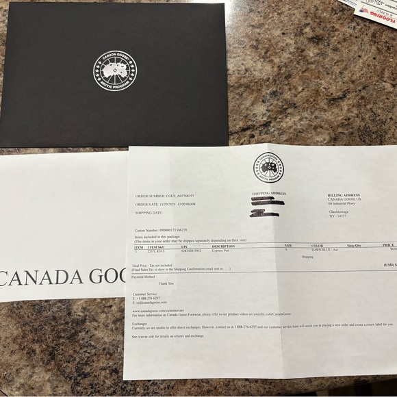 Canada Goose Cypress Vest Women’s Dawn Blue NEW!! Sz S 😍🔥 - Picture 8 of 8